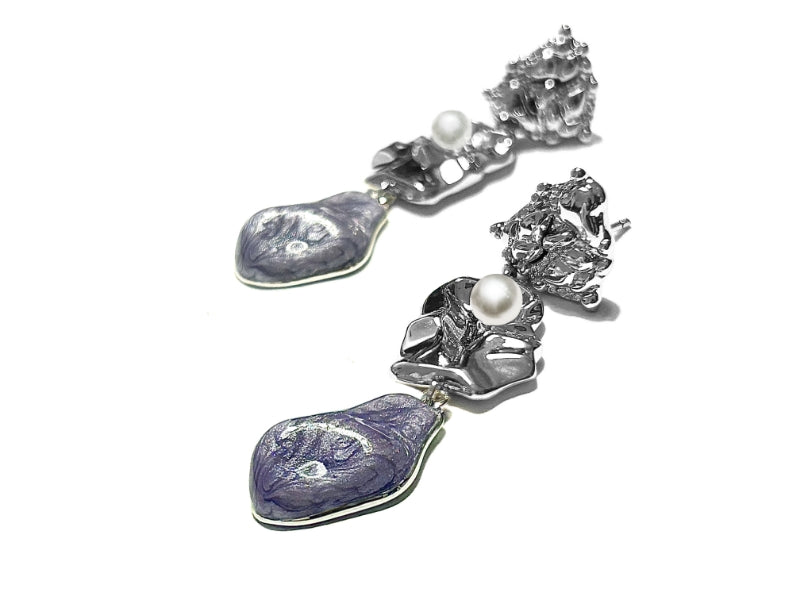 Panoramic View of the Mountains Earrings